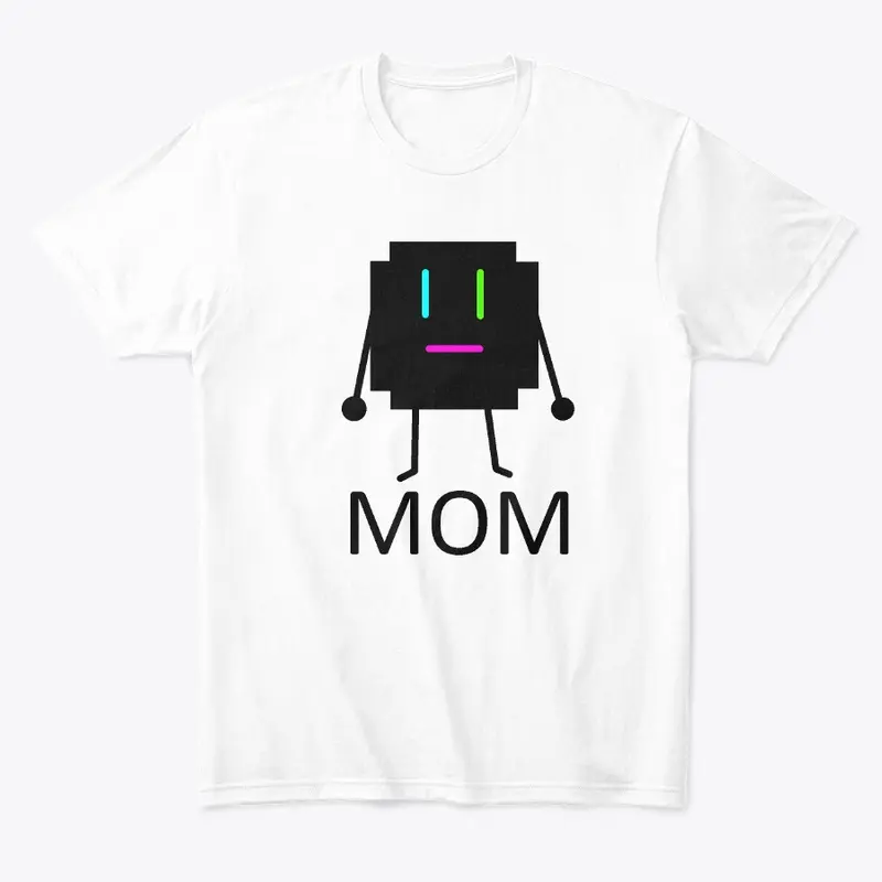 Neo Glitch Mom Shirt